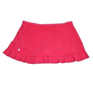 Lululemon City Sky Run By Skirt Boom‎ Juice Pink Women 10